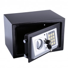 8.5L Digital Safe Box Safety Electronic Security Steel Cash Lock Box for Home, Office, Hotel